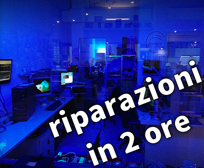 Riparazioni rapide in sede